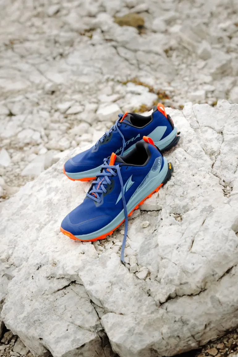 Altra Mens Lone Peak 9+ Trail Shoes - Navy