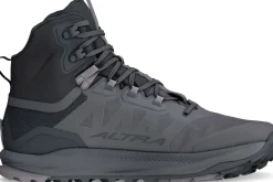 Altra Mens Lone Peak 9 Waterproof Mid Boots - Black-Gray