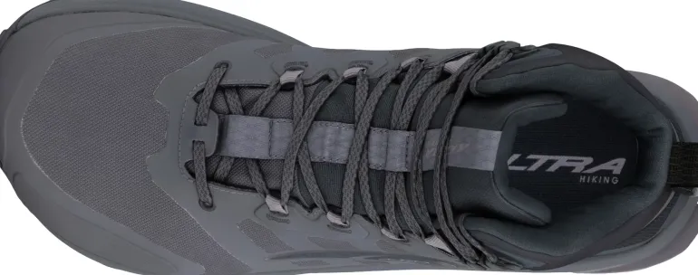 Altra Mens Lone Peak 9 Waterproof Mid Boots - Black-Gray