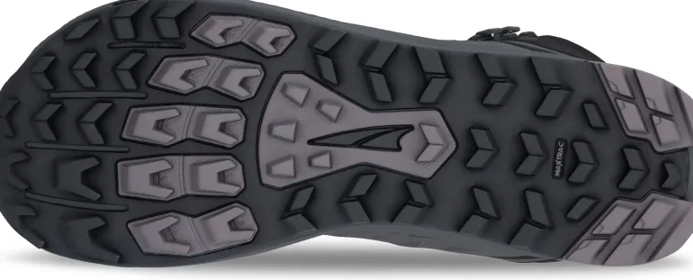 Altra Mens Lone Peak 9 Waterproof Mid Boots - Black-Gray