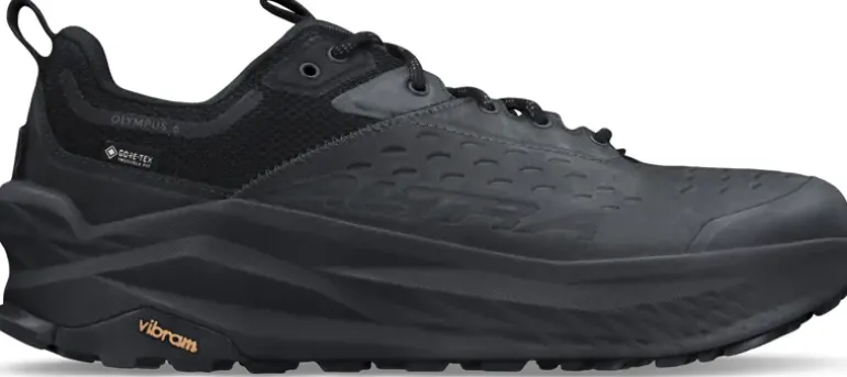 Altra Mens Olympus 6 Hike Low GTX Shoes - Black