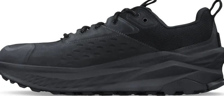 Altra Mens Olympus 6 Hike Low GTX Shoes - Black