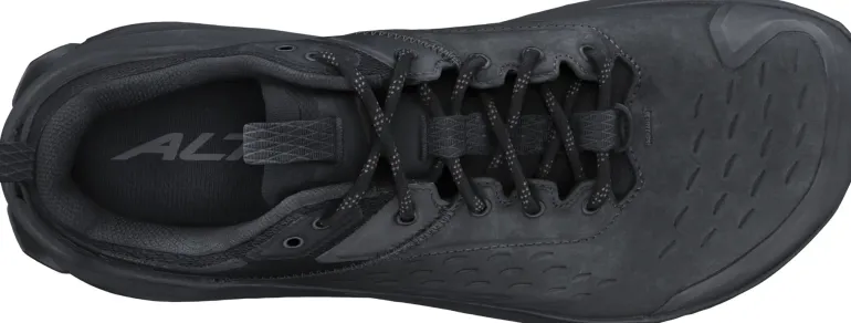 Altra Mens Olympus 6 Hike Low GTX Shoes - Black