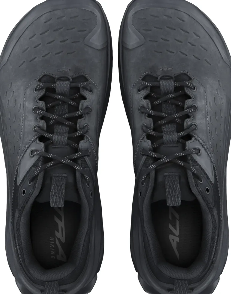 Altra Mens Olympus 6 Hike Low GTX Shoes - Black