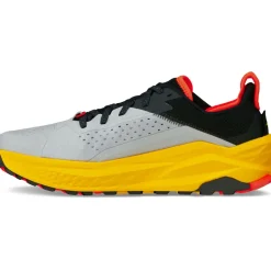 Altra Mens Olympus 6 Trail Shoes - Grey-Red