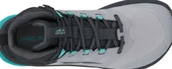 Altra Womens Lone Peak 9 Waterproof Mid Boots - Black-Gray