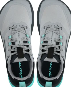 Altra Womens Lone Peak 9 Waterproof Low Trail Shoes - Black-Gray