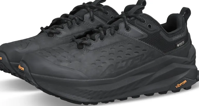 Altra Womens Olympus 6 Hike Low GTX Shoes - Black