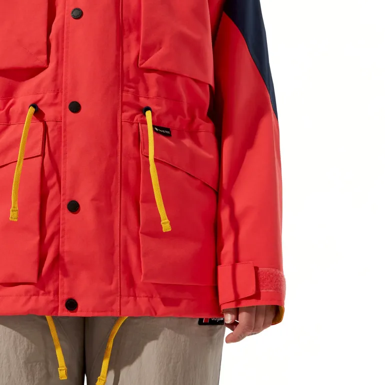 Berghaus Unisex Mera Peak 2000 Jacket - Mountain Carmine-Dusk-Amber