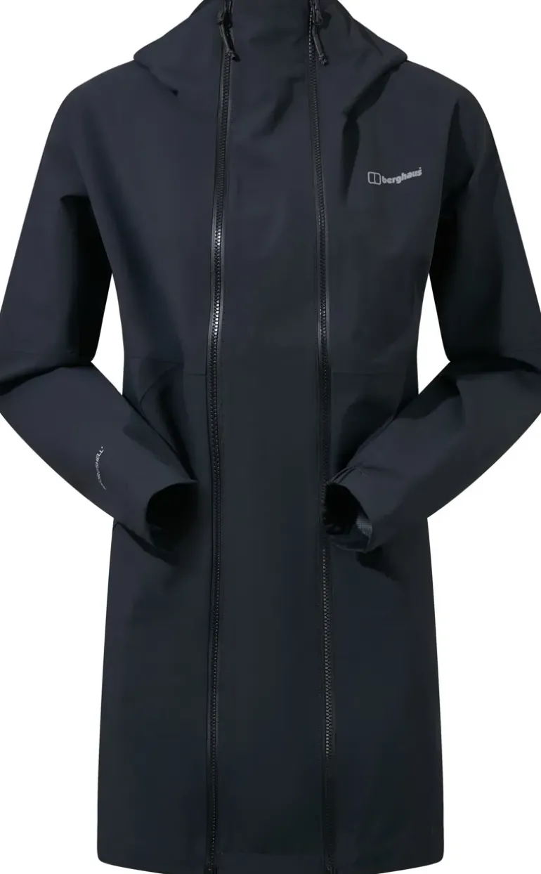 Berghaus Womens Annaside Maternity 2in1 Jacket - Black-Black