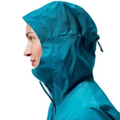 Berghaus Womens Deluge Pro 3.0 Jacket - Deep Ocean-Jungle Jewel