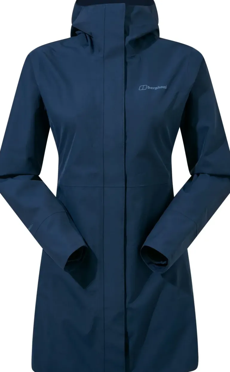 Berghaus Womens Omeara Long Shell Jacket - Dusk