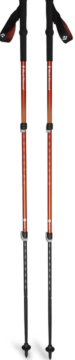 Black Diamond Trail Back Trekking Poles - Burnt Sienna