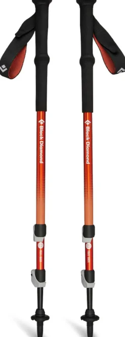 Black Diamond Trail Back Trekking Poles - Burnt Sienna