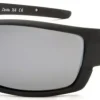 BLOC Delta Sunglasses - Matt Black-Polarised Grey