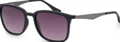 BLOC Monaco Sunglasses - Matt Black-Grey Flash Mirror