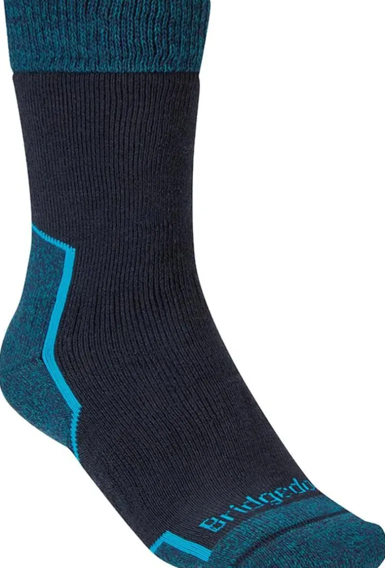 Bridgedale Mens Explorer Heavyweight Merino Comfort Boot Socks - Navy