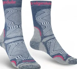 Bridgedale Womens Hike Ultralight T2 Coolmax Performance Boot Socks - Dark Denim