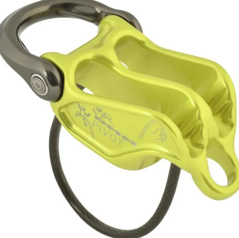 DMM Pivot Belay Device - Lime