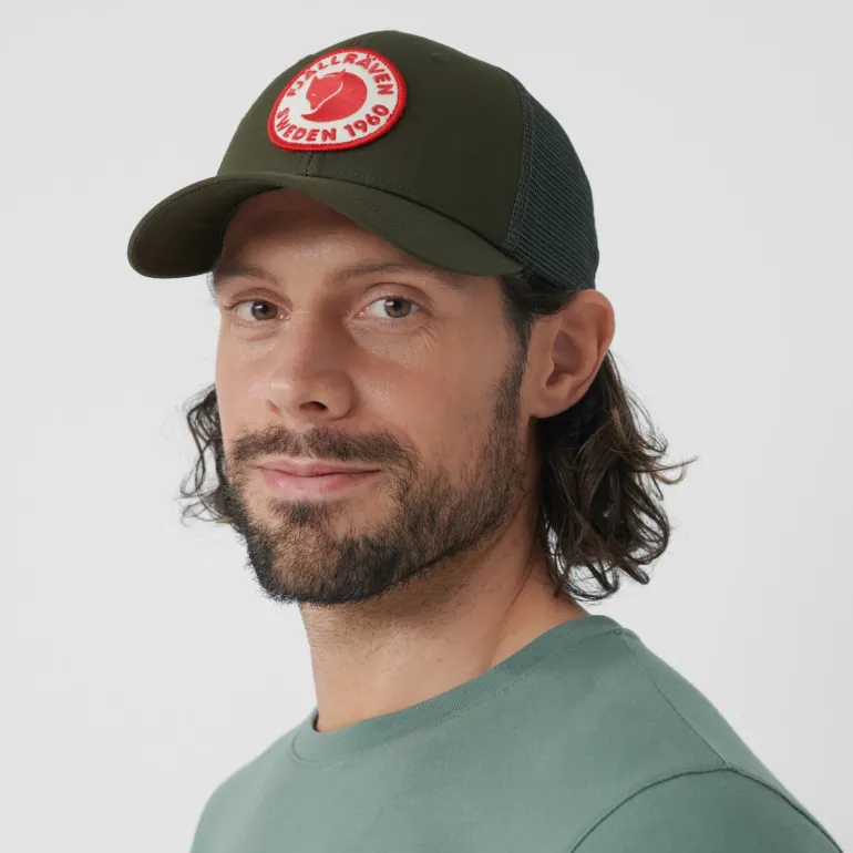Fjallraven 1960 Logo Langtradarkeps Cap - Black
