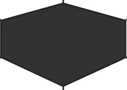Fjallraven Abisko Lite 1 Footprint - Black