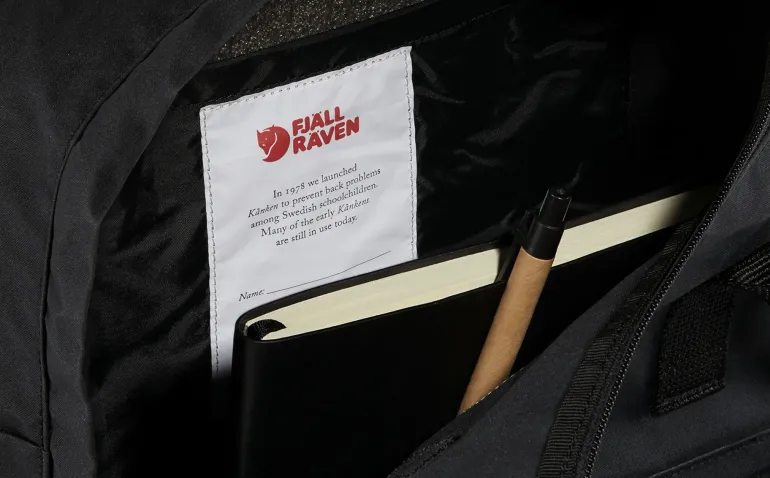 Fjallraven Kanken Backpack - Black