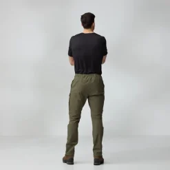 Fjallraven Mens Abisko Hybrid Trail Trousers - Black