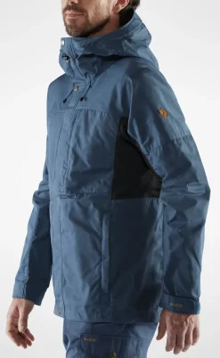 Fjallraven Mens Kaipak Jacket - Dark Grey-Black