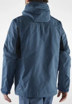 Fjallraven Mens Kaipak Jacket - Dark Grey-Black