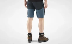 Fjallraven Mens Keb Shorts - Black-Stone Grey