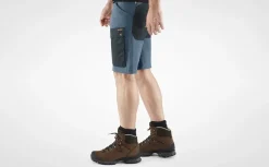Fjallraven Mens Keb Shorts - Black-Stone Grey
