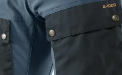 Fjallraven Mens Keb Shorts - Black-Stone Grey