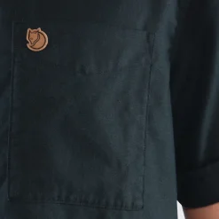 Fjallraven Mens Ovik Travel SS Shirt - Green