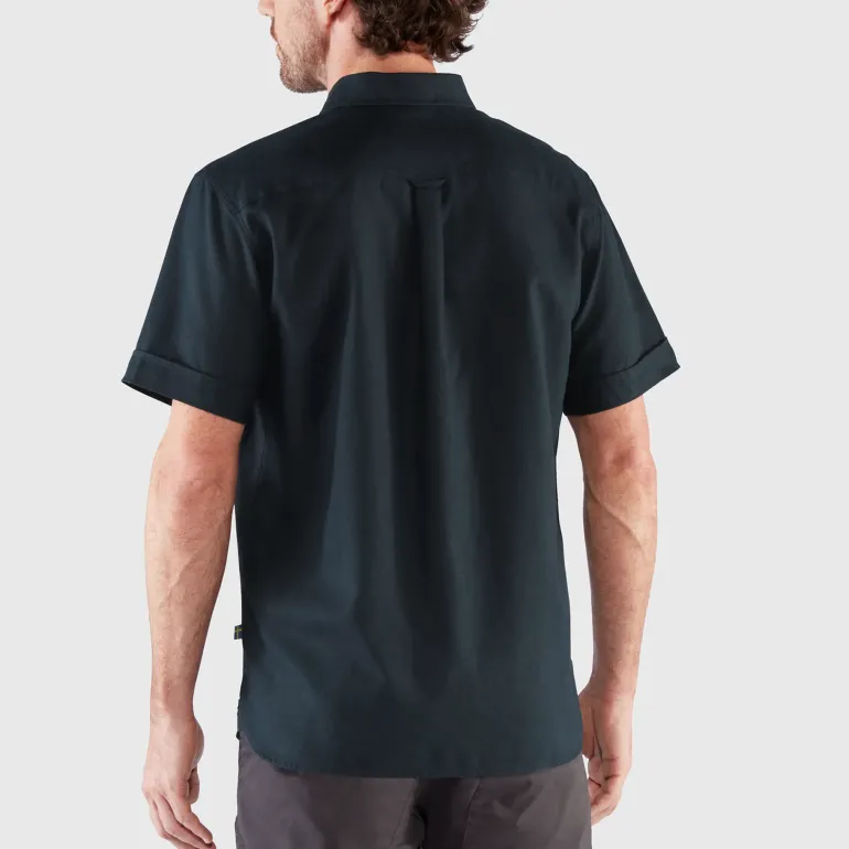 Fjallraven Mens Ovik Travel SS Shirt - Green