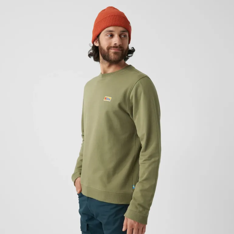 Fjallraven Mens Vardag Sweater - Green