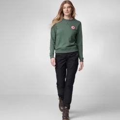 Fjallraven Womens 1960 Logo Badge Sweater - Grey-Melange