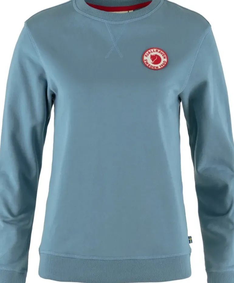 Fjallraven Womens 1960 Logo Badge Sweater - Dawn Blue