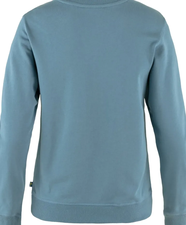 Fjallraven Womens 1960 Logo Badge Sweater - Dawn Blue