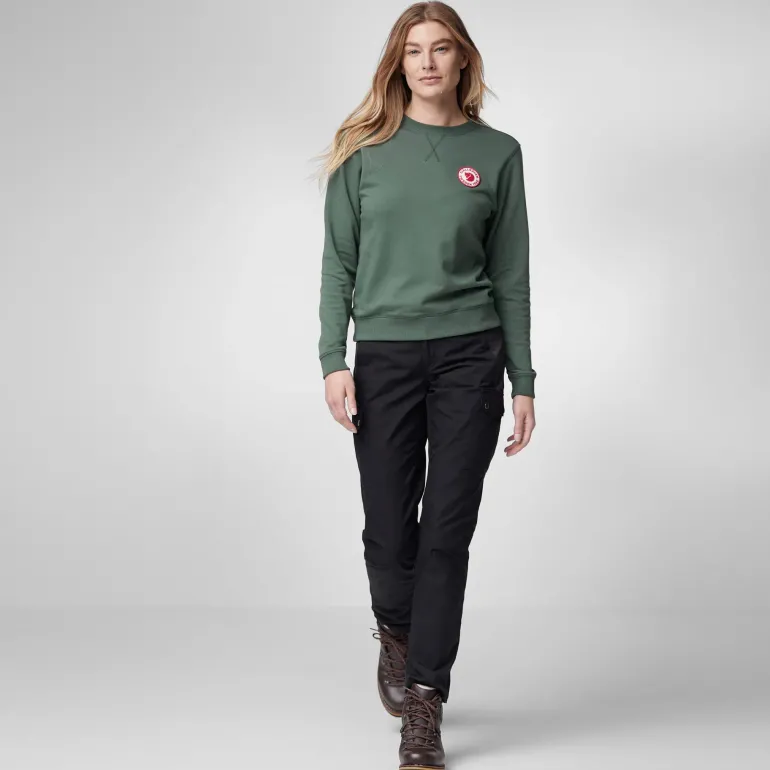 Fjallraven Womens 1960 Logo Badge Sweater - Dawn Blue