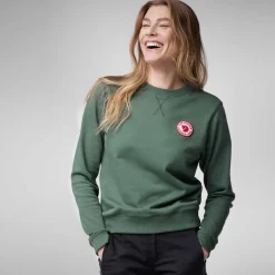 Fjallraven Womens 1960 Logo Badge Sweater - Dawn Blue