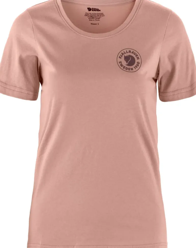 Fjallraven Womens 1960 Logo T-shirt - Dusty Rose