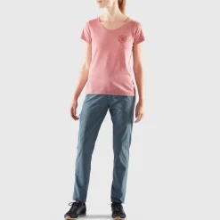 Fjallraven Womens 1960 Logo T-shirt - Dusty Rose