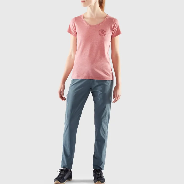 Fjallraven Womens 1960 Logo T-shirt - Dusty Rose
