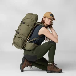 Fjallraven Womens Abisko Trekking Tights HD - Deep Forest