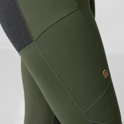Fjallraven Womens Abisko Trekking Tights HD - Black