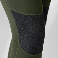 Fjallraven Womens Abisko Trekking Tights HD - Black