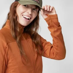 Fjallraven Womens Abisko Lite Fleece Jacket - Indigo Blue
