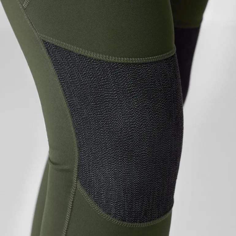 Fjallraven Womens Abisko Trekking Tights HD - Port