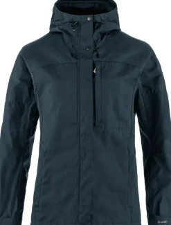 Fjallraven Womens Kaipak Jacket - Dark Navy