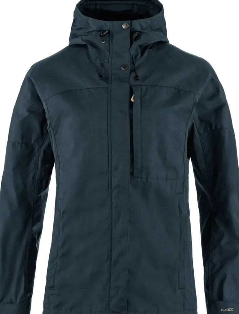 Fjallraven Womens Kaipak Jacket - Dark Navy